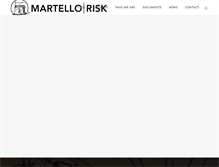 Tablet Screenshot of martellorisk.com